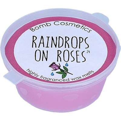 Bomb cosmetics Vosk v kelímku Raindrops on roses Dešťové kapky růží 35 g