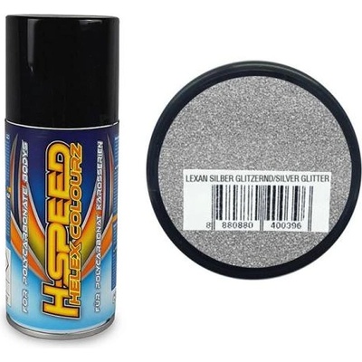 H-Speed спрей боя металик сребърно 150ml