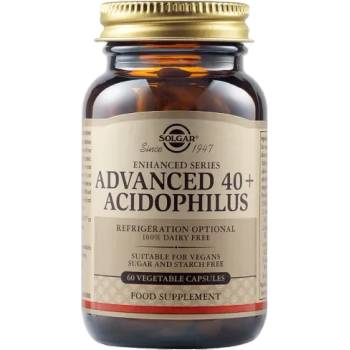 Solgar Advanced 40+ Acidophilus, 60 vegetable capsules