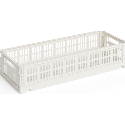 Hay Colour Crate Mini Oblong Кош за съхранение, приглушено бяло (AE358-B008-AB90)