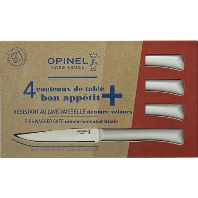 Opinel Bon Apetit sada 4 ks bílá 001904