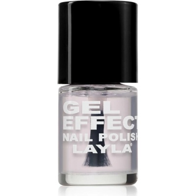Layla Cosmetics Gel Effect gélový lak na nechty bez použitia UV/LED lampy odtieň n. 19 Top Coat 10 ml