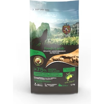 AMBROSIA Ultra premium Аll breeds adult за кучета от всички породи с прясно агнешко