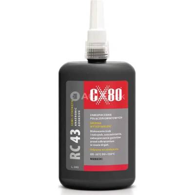 CX80 RC43 fixácia závitov stredná pevnosť 250 ml