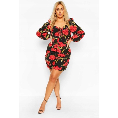 Boohoo koktejlové mini šaty glamour