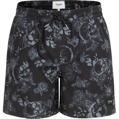 Firetrap Бански гащета Firetrap AOP Swim Shorts Sn53 - Black