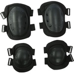 DRAGOWA Tactical Тактически накрайници за колене и лакти Dragowa Tactical, черни (DRG054.black)