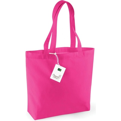 Westford Mill Nákupná taška WM180 Fuchsia 32x35x12 cm