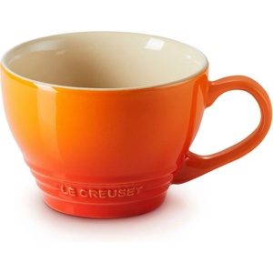 Le Creuset Чаша за капучино 400 мл, FLAME, керамика с глазура, Le Creuset (LECR70304400900002)