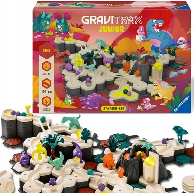 RAVENSBURGER GraviTrax Junior Startovní sada XXL Dino – Zbozi.Blesk.cz