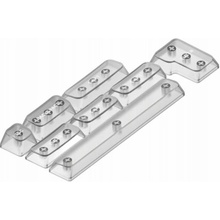 Nuphy Crystal Keycaps mSA PC Ionic White