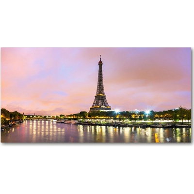 Foto obraz fotografie na skle Eiffelova veža Paríž 100x50 cm