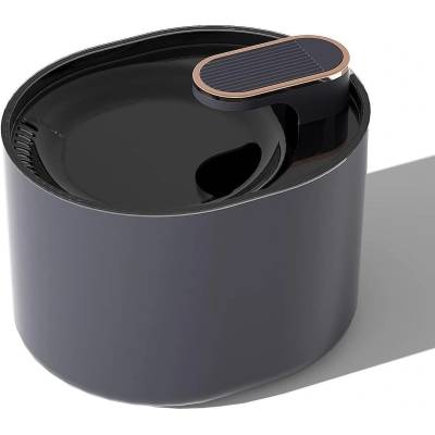 Поилка-фонтан за животни 3l, led светлина, сив (4347-g)