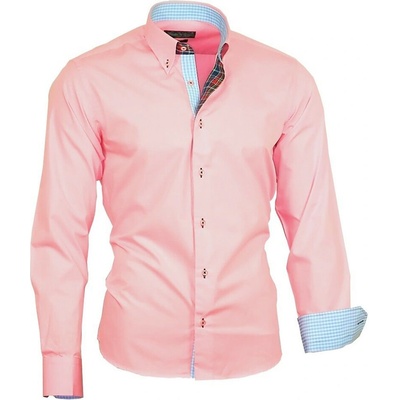 Binder De Luxe košeľa pánska 82302 luxusná ružová 3XL