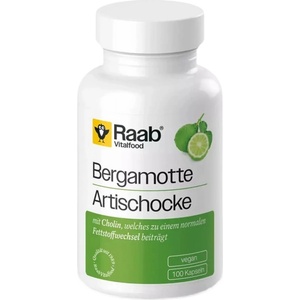 Raab Vitalfood Artichoke + Bergamot [100 капсули]