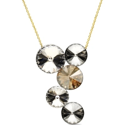 Šperky-image.cz se Swarovski elements lolipop Gold NKG1122CGS Gold Shadow