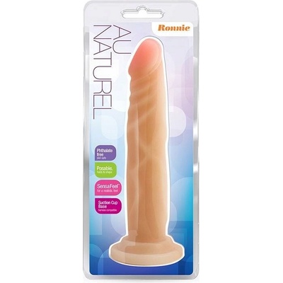 Blush Au Naturel 7.5Inch Ronnie Beige Klasické dildo Tělový