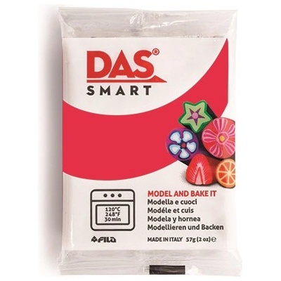 DAS Глина DAS Smart за печене и моделиране 57 g червена 321016 (321016)