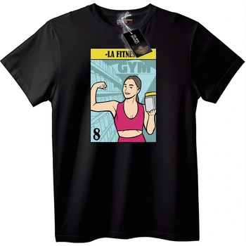 NOONEBRAND Тениска Фитнес Жена - 4XL, Black