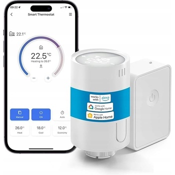 Smart Thermostat Valve Starter Kit Meross MTS150HHK (HomeKit)