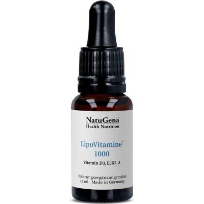 NatuGena Липозомни витамини (А, D3, E, K2) 15 ml капки | NatuGena (570424 (2018042) NTG)