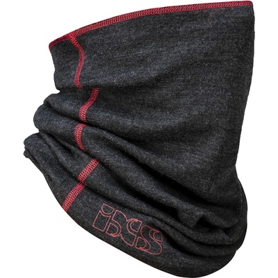 Nákrčník iXS MERINO 365 sivý