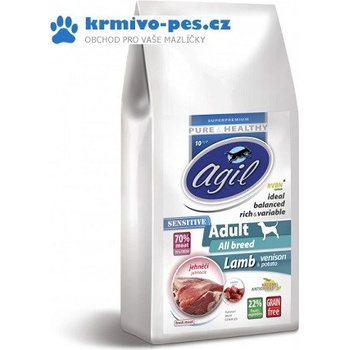 Agil Adult Sensitive Lamb & Venison Grain Free 10 kg