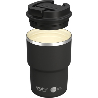 Asobu Termohrnek černý 360 ml