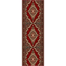 Alfa Carpets Teheran T-102 red Červená metráž 80 cm