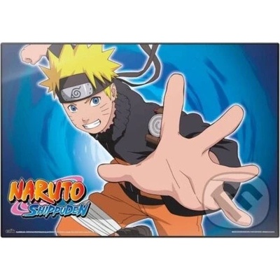 CurePink Podložka na psací stůl Naruto Naruto Uzumaki 49,5 cm x 34,5 cm TSEH541