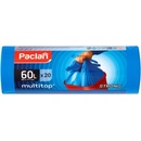 Vrecia na odpadky Paclan pevné 4 uväzovacie rohy 60L 11µ HDPE 24ks