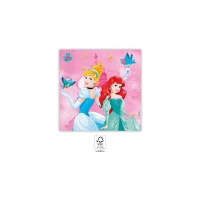 Procos EKO Papírové ubrousky Princezny 20ks 33x33cm