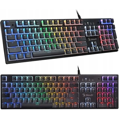 A4Tech Bloody S520N Blue Switch Pudding Black