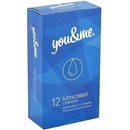 You&Me lubricated condoms 12 ks