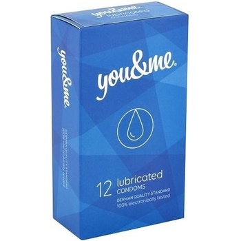 You&Me lubricated condoms 12 ks