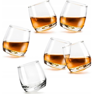 SAGAFORM Pohár húpací Club Rocking Whiskey 5015280 6 x 200 ml