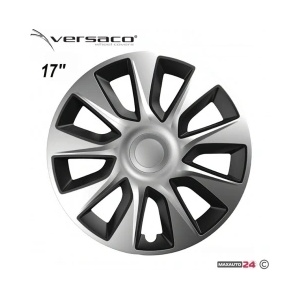 Versaco Тасове за джанти 17'' Versaco Stratos Silver / Black