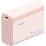 CUKTECH Външна батерия Power Bank PB100 (CUK0PB100DPK) - с Type-C кабел, USB-C, USB, 30W, 10000mAh, Светлинен индикатор, Мини размер - Cuktech - Розов