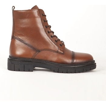 Jacket Club Дамски боти от естествена кожа 66245 - Кафяви #405727 (405727_Кафяво)