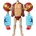 BANDAI NAMCO Entertainment Bandai Anime Heroes One Piece Franky 16.5 Cm