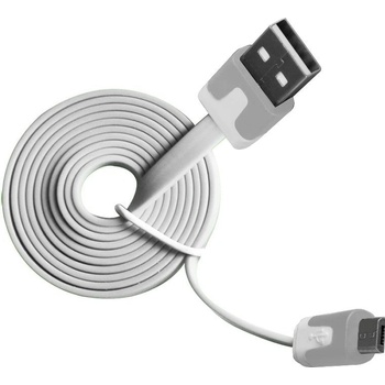 Vakoss MLU527NW micro USB 2.0, A-B, M/M, 1m, bílý