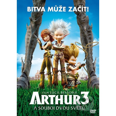 Arthur a souboj dvou světů DVD