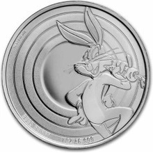 New Zealand Mint stříbrná mince Looney Tunes Bugs Bunny 2022 1 oz