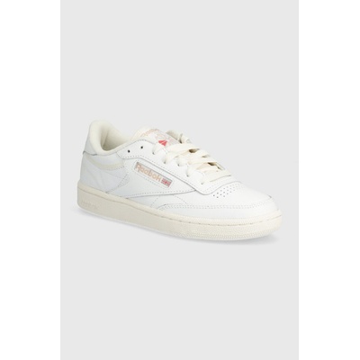 Кожени маратонки Reebok Classic Club C 85 в бяло 100074234 (100074234)