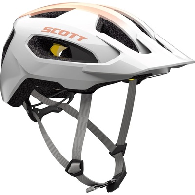 SCOTT Каска за велосипед Scott Supra Plus Bike helmet - Pearl White / Rose Beige - размер S/M 52-57 cm (851-1562-0611)