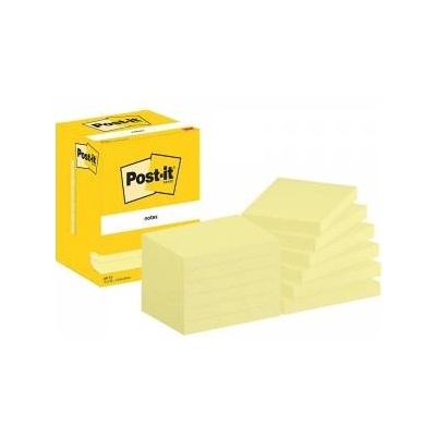 Post-it Notes 76x102mm (657) yellow (12x100)