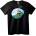 NOONEBRAND Тениска Skull Сърфиране - 7XL, Black