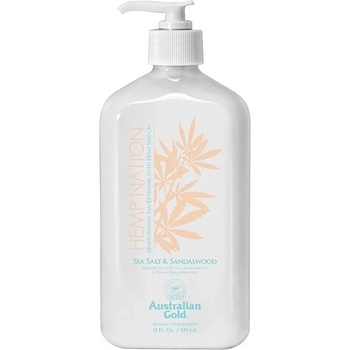 Australian Gold Hemp Nation Хидратиращ лосион за тяло Sea Salt & Sandalwood, 535 ml