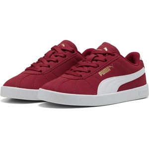 PUMA Детски маратонки Puma Unisex Kids' Club II PS Canvas Trainers - Red/White/Go - sportihobi - 111,46 лв