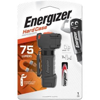 Energizer Фенер Energizer Hard Case, LED, 75 лумена, Магнитна опора, Удароустойчив, IPX4, Включена 1 x AA батерия (HARDCASE MULTI) (HARDCASE MULTI)